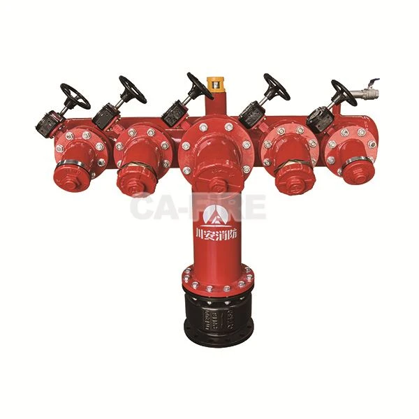 Crash-Proof Multi-Outlet High-Flow Fire Hydrant
