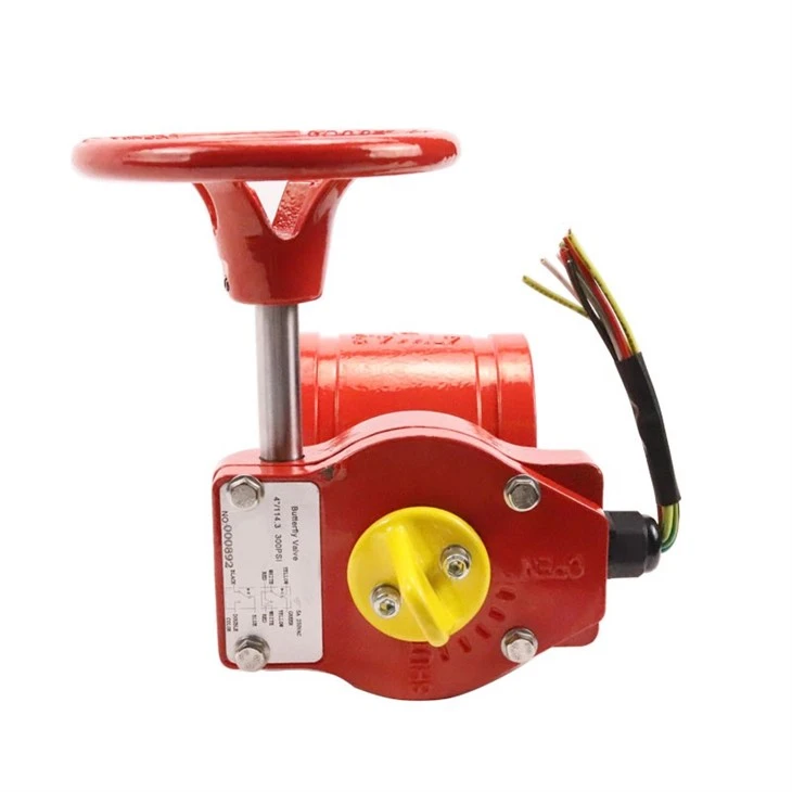 Firefighting Grooved Butterfly Valve