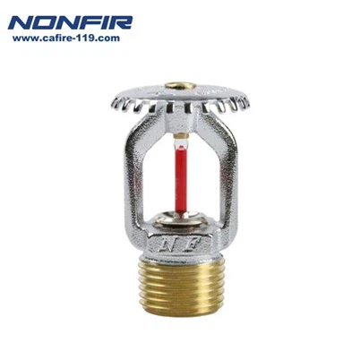 Gaisro purkštuvas patvirtino